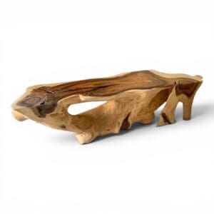 Live Edge Wood Bench