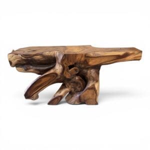 Live Edge Wood Console