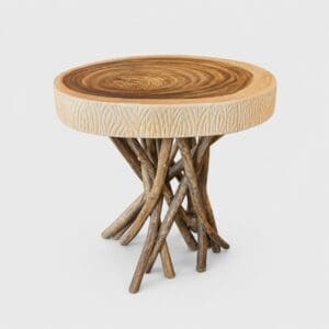 Round Top Side Table