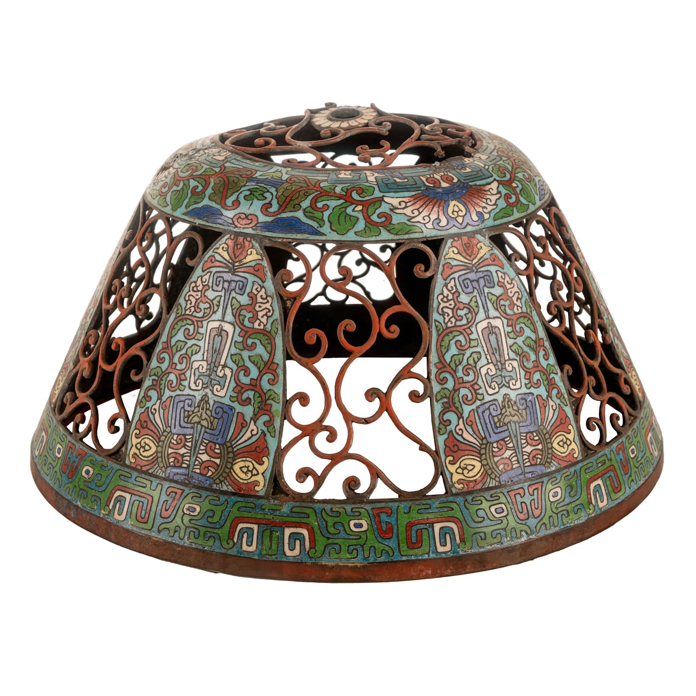Antique Japanese Lamp Shade